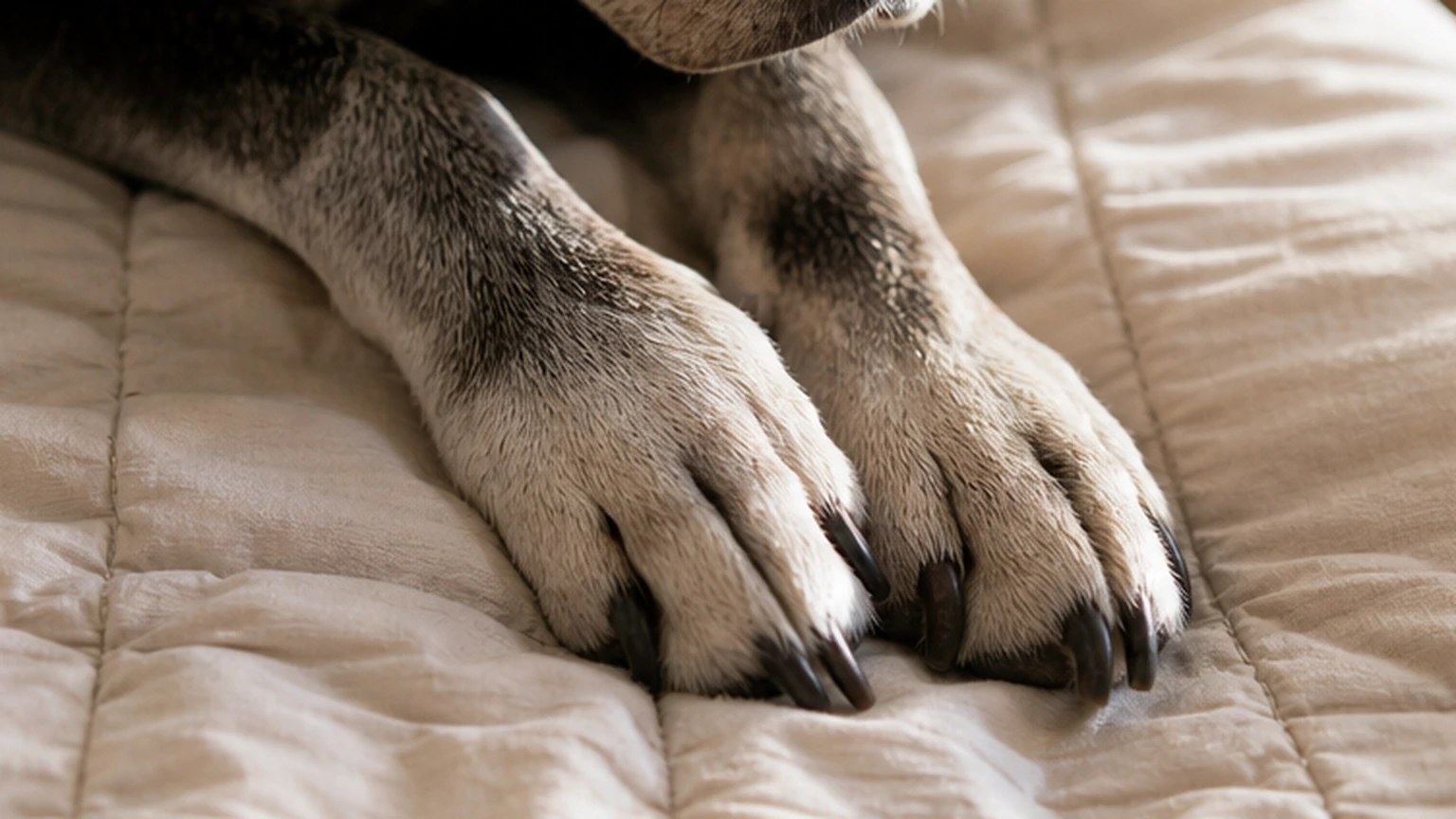 Detail pour choisir un couchage confortable pour un chien âgé