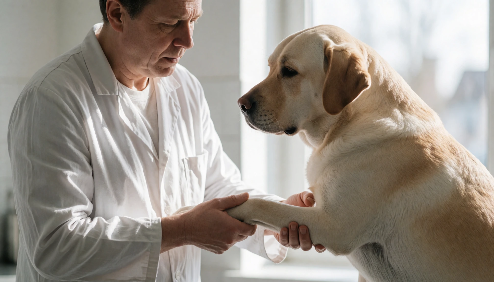 Douleur articulaire chez le chien : ce que les approches dites naturelles ne permettent pas d’affirmer