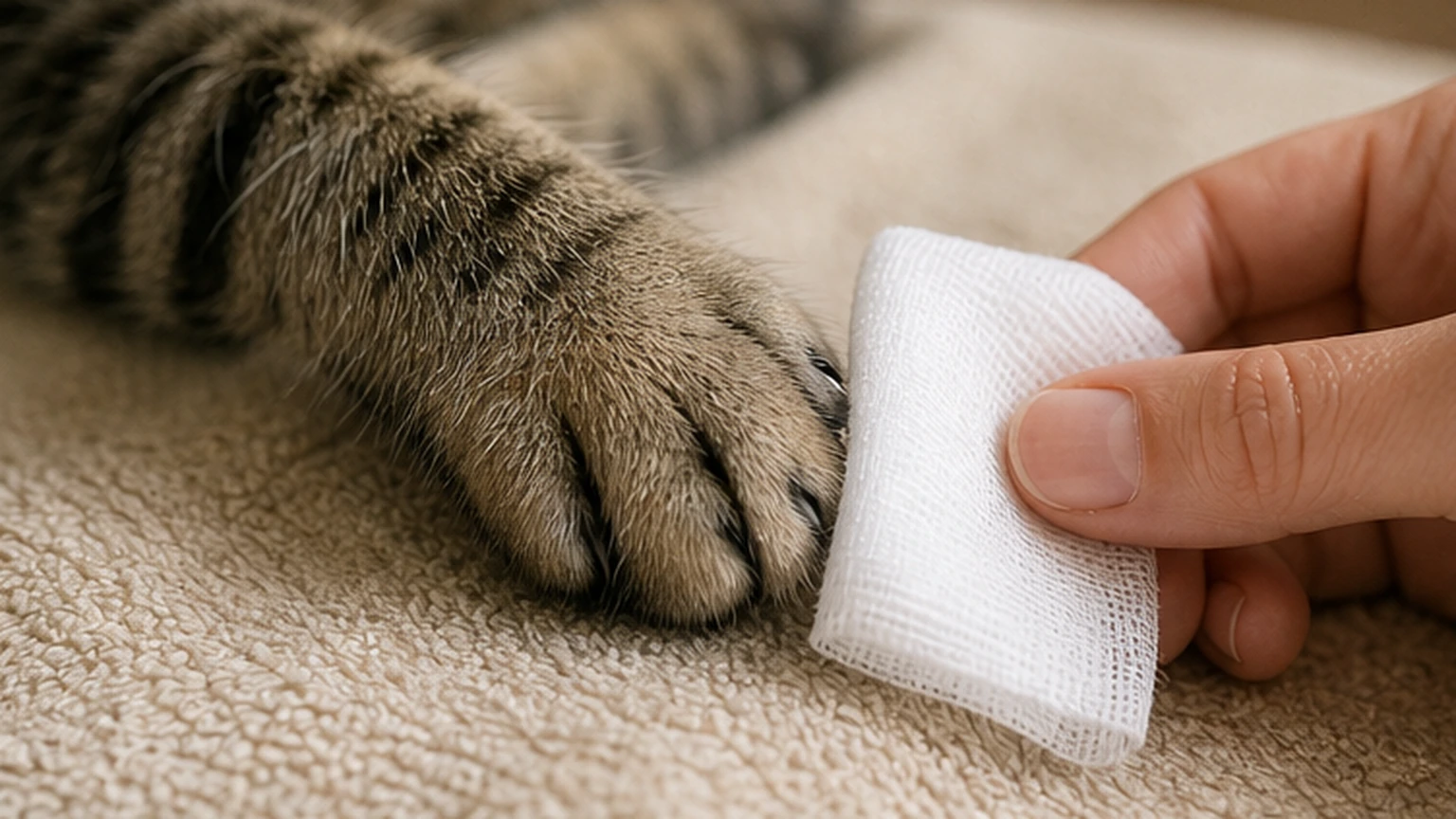 Detail pour préparer une trousse de premiers soins pour animaux